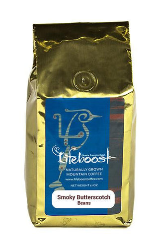 1x Single Origin Specialty, Smoky Butterscotch Coffee 12 oz Bag