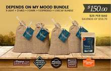 6x Single Origin Specialty, Depends On My Mood  12 oz Bag - Bundle
