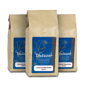 6x Single Origin Specialty, Caramel Macchiato Coffee 12 oz Bag