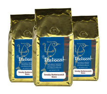 3x Single Origin Specialty, Smoky Butterscotch Coffee 12 oz Bag