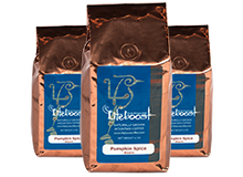 3x Single Origin Specialty, Pumpkin Spice Coffee 12 oz Bag - Bundle