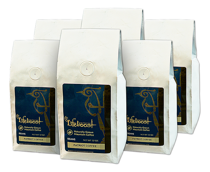 6x Single Origin Specialty, Patriot Coffee 12 oz Bag