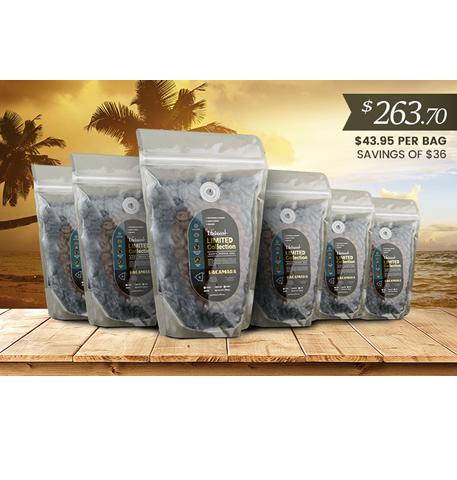 6x Organic Pacamara Limited Collection - Bundle