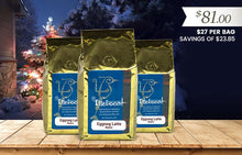 3x Single Origin Specialty, Eggnog Latte Flavored Coffee 12 oz Bag - Bundle