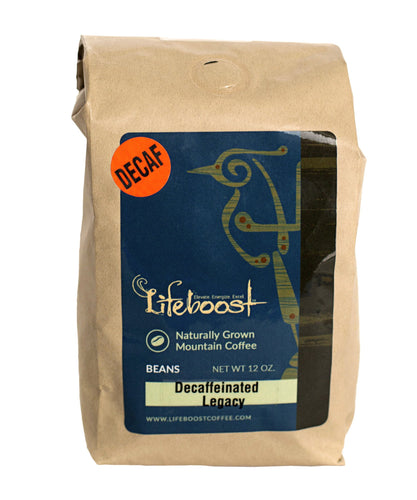 1x Organic Decaf Coffee 12 oz Bag, Single Origin, Fair Trade Medium Roast