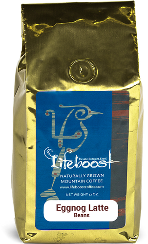 1x Single Origin Specialty, Eggnog Latte Coffee 12 oz Bag