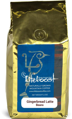 Single Origin Specialty, Gingerbread Latte Coffee 12 oz Bag