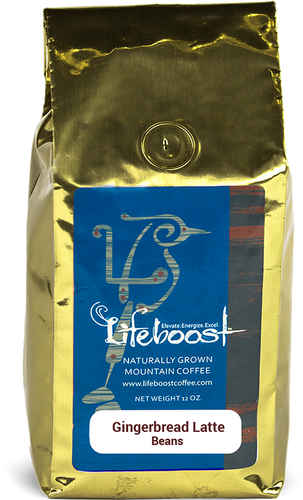 1x Single Origin Specialty, Gingerbread Latte Coffee 12 oz Bag