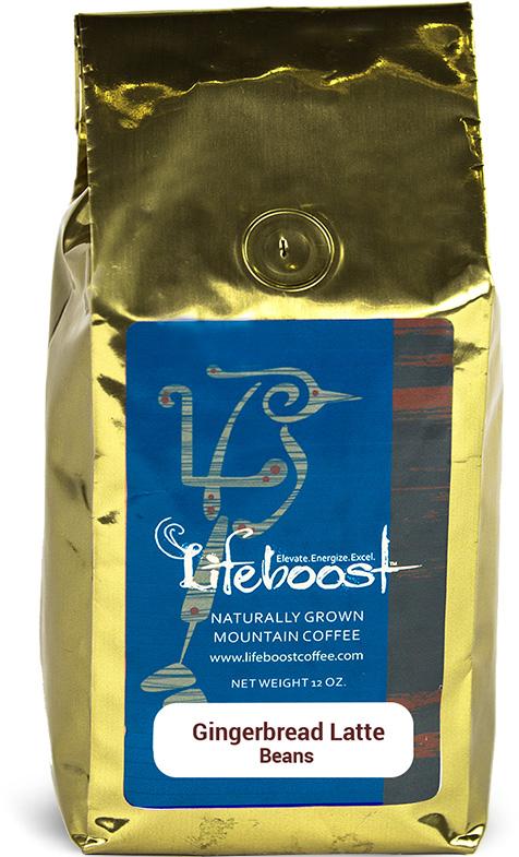 Single Origin Specialty, Gingerbread Latte Coffee 12 oz Bag