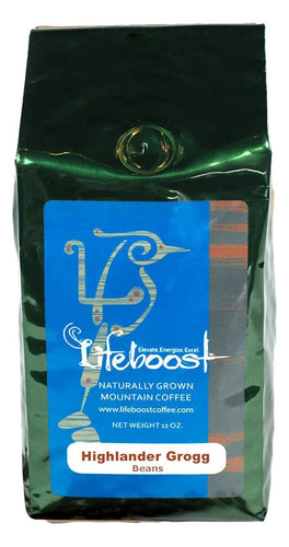 1x Single Origin Specialty, Highlander Grogg Coffee 12 oz Bag