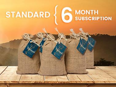 Organic, Single Origin Coffee - 6 Month Gift Subscription