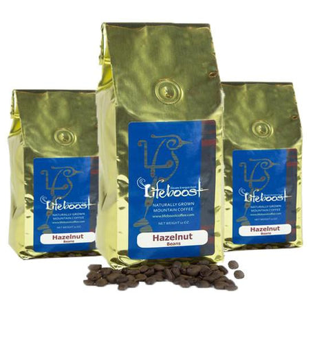 3x Single Origin Specialty, Hazelnut Coffee 12 oz Bag