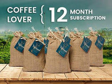 Organic, Single Origin Coffee - 12 Month Gift Subscription